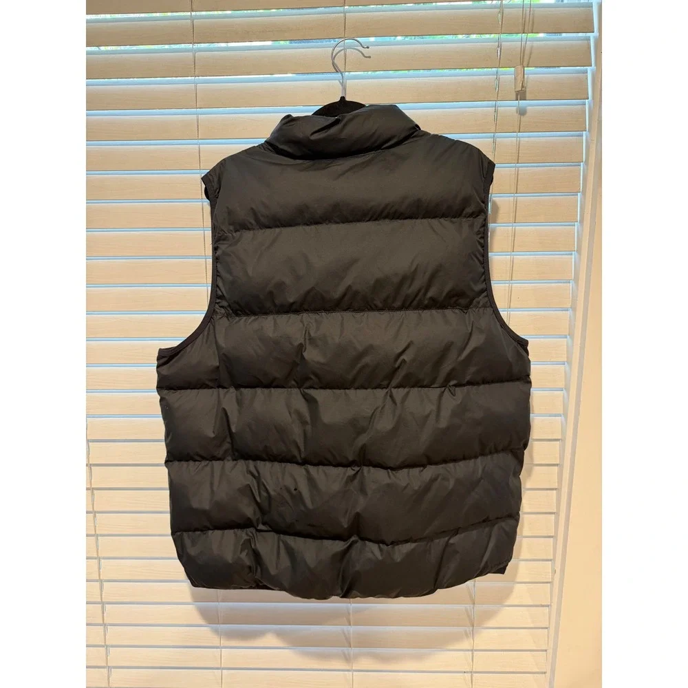 Nike Storm-FIT Men Black Puffer Vest Windrunner Quilted Full Zip XL